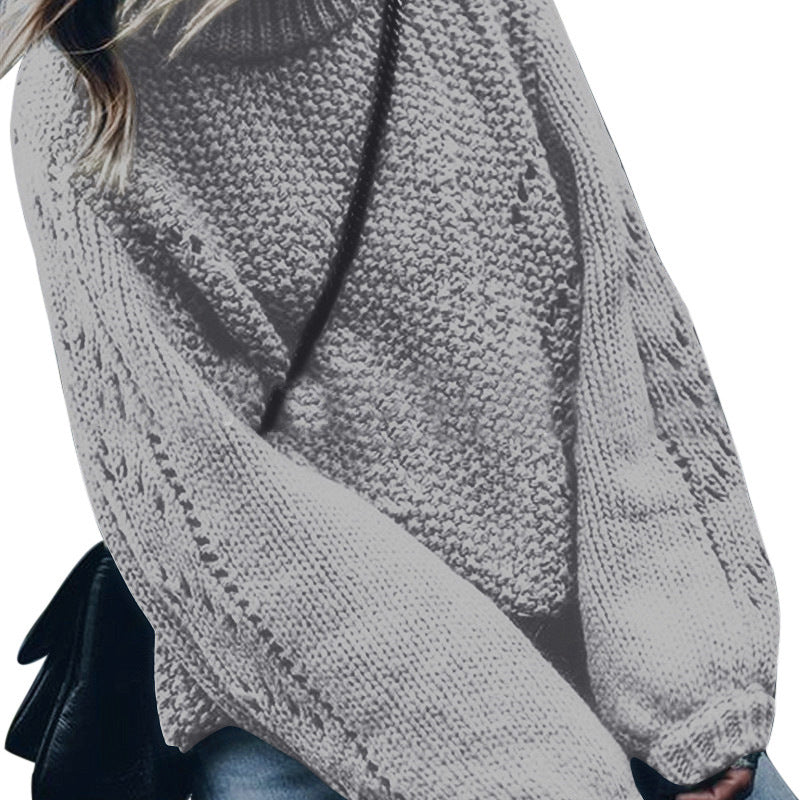 Loose knit sweater