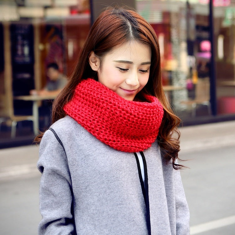 Men Scarf Women Knitted Scarf Girl Collar